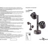 Фонарь NOVOTECH GALEATI LED 2x10W 3000K уличный NV-358117